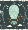 valentines day design elements vector image