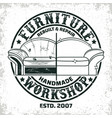 vintage emblem design vector image