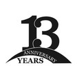13 years apartment is simple construction vector image vector image