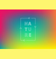 neon gradient ui ux background trendy web color vector image