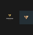 abstract logo emblem design elegant modern vector image