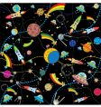 cosmos wallpaper vector image vector image