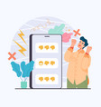 social media harassment trolling cyber bullying vector image