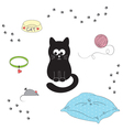 cats accessories vector image