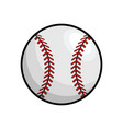 ball to play baseballl icon vector image
