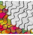 abstract seamless fantasy pattern hand vector image vector image