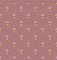 girlish seamless pattern vector image