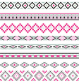 seamless pattern tribal design ethnic vector image
