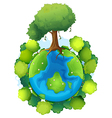 mother earth vector image