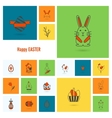 celebration easter icons vector image