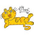 tiger vector image