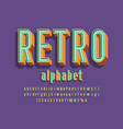 3d font vector image