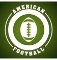 american football vector image