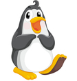 penguin vector image