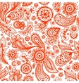 beautiful floral pattern vector image
