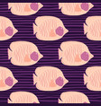 bright seamless pattern with light pink colored vector image vector image