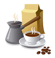coffee vector image vector image