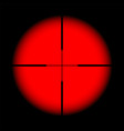 various weapon thermal infrared sight sniper vector image vector image