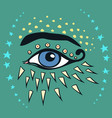 halloween all seeng eye vector image vector image
