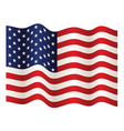usa flag vector image