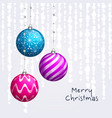 christmas card vector image