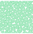 easter seamless pattern decorated eggs vector image