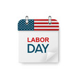 3d realistic labor day paper classic simple vector image