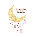ramadan kareem theme vector image