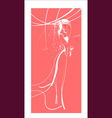 bride vector image vector image