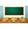classroom vector image vector image