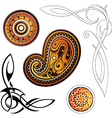 tribal set vector image