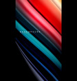 fluid mixing colors wave abstract vector image