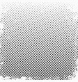 halftone dots monochrome texture background vector image vector image
