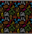barbecue grill pattern vector image
