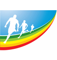 runner vector image vector image
