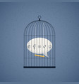 social media censorship vector image