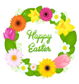 happy easter vector image vector image