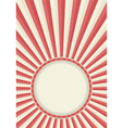 radial background with round banner vector image