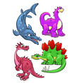 dinosaurs vector image vector image