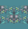 beautiful seamless pattern with hand drawn vector image