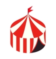 circus tent isometric 3d icon vector image