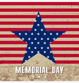 memorial day vector image