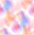 seamless holographic retro pattern in neon vector image