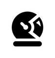 astronaut helmet icon vector image