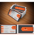 business card vector image vector image