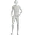 male body mannequin composition vector image