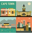 cape town city vector image vector image