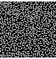 seamless geometric pattern in memphis style retro vector image vector image