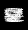 scribble hand drawn stain in chalk vector image