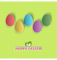easter backdrop vector image vector image